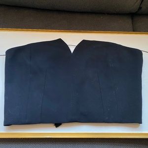 Yves Saint Laurent Corset Bustier Strapless Top